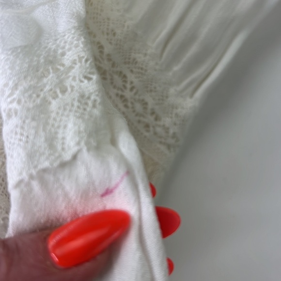 NWT See U Soon Ivory long sleeve lace blouse - Picture 11 of 12